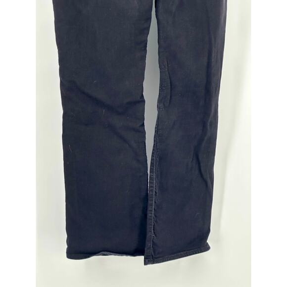 Levi’s Women’s 30 Curvy Bootcut Jeans Black Mid Rise Stretch Flare Denim Classic - Picture 6 of 11